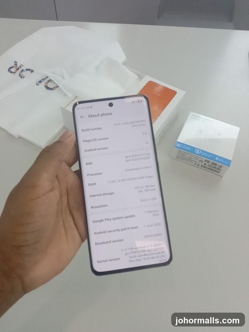 Phone About Page