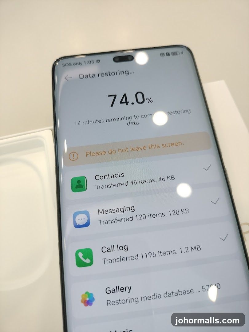 Phone Data Restoration