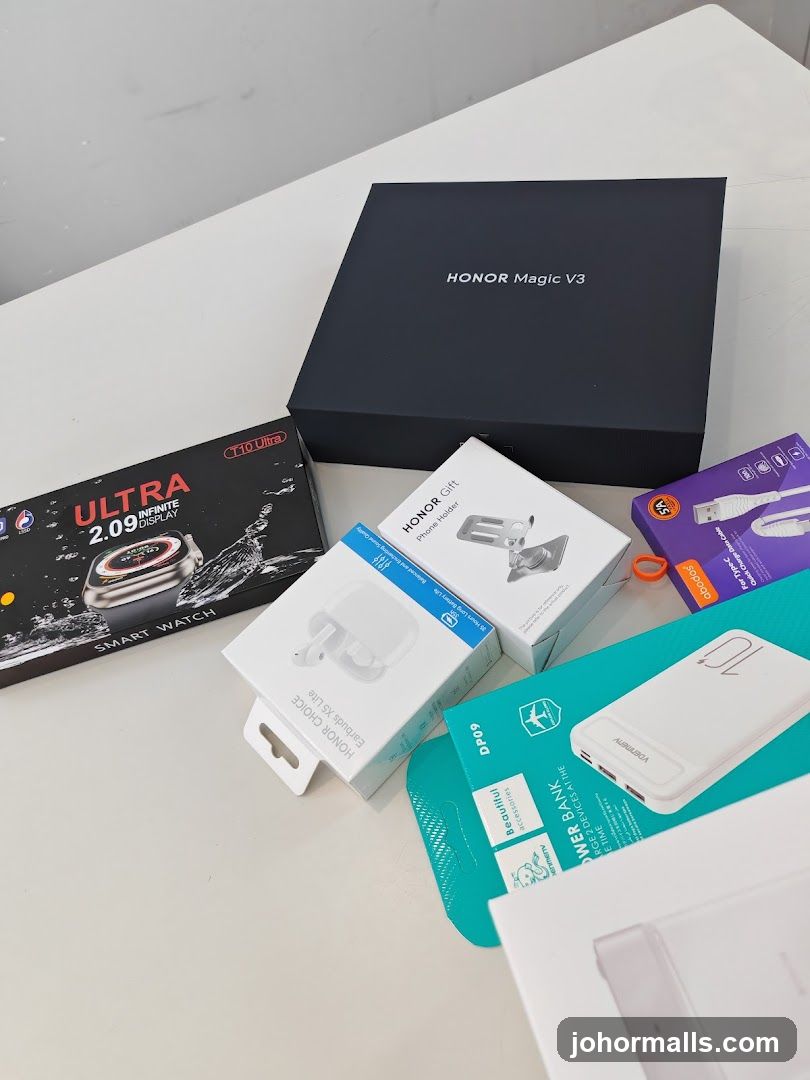 Assorted electronic accessories
