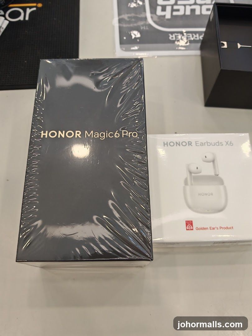 Honor Magic6 Pro and Earbuds X6