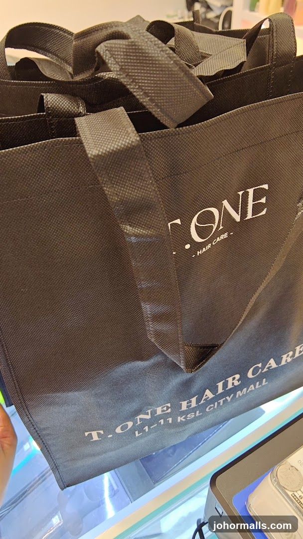 T. ONE Hair Care Shopping Bags