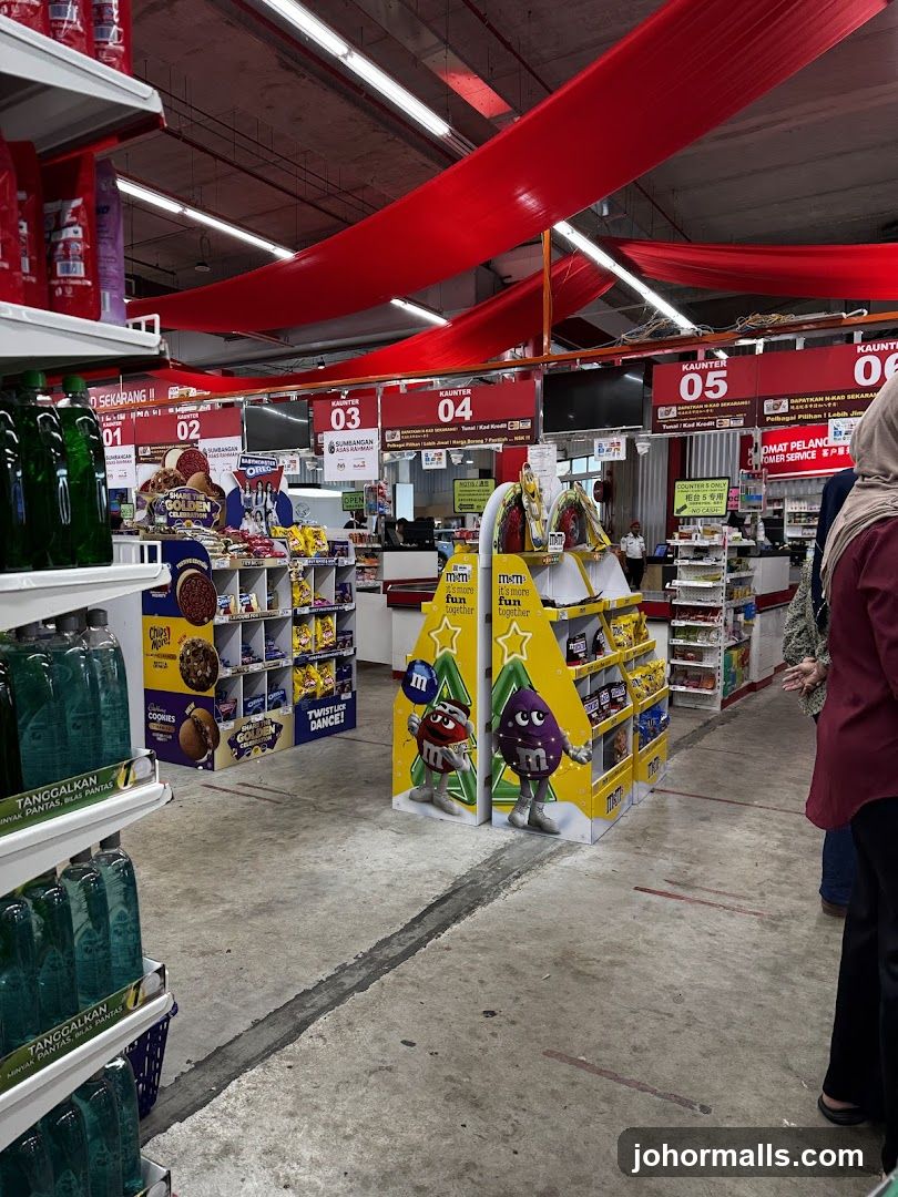 Supermarket Checkout Area