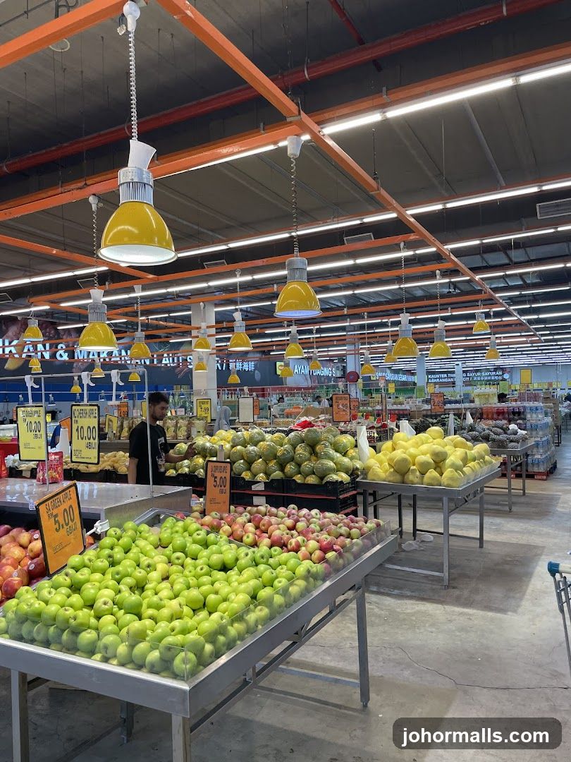 Supermarket Produce Section
