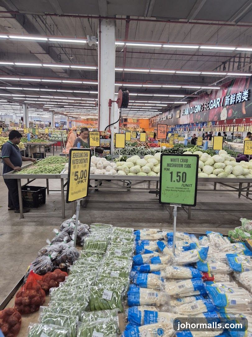 Supermarket Produce Section