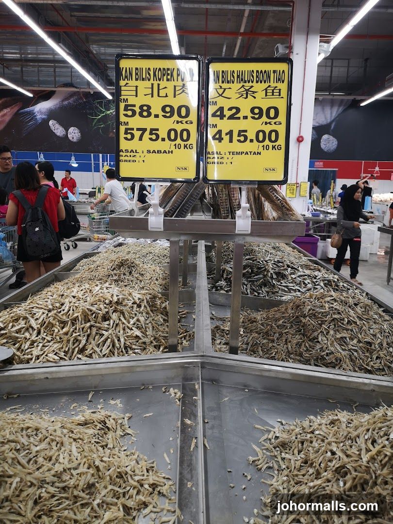 Dried Fish Display