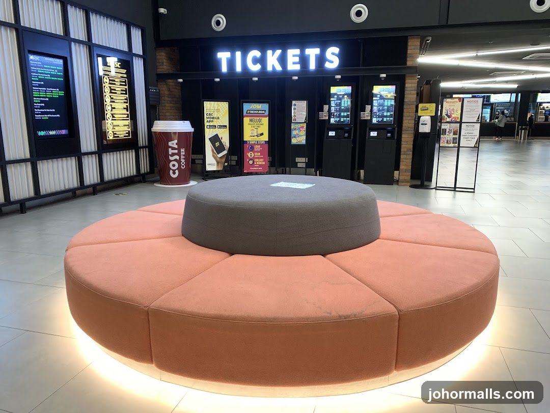 Cinema Lobby Seating Area