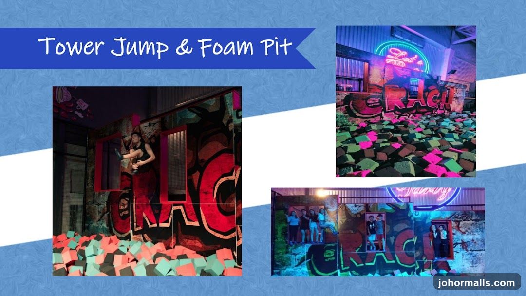 Tower Jump & Foam Pit