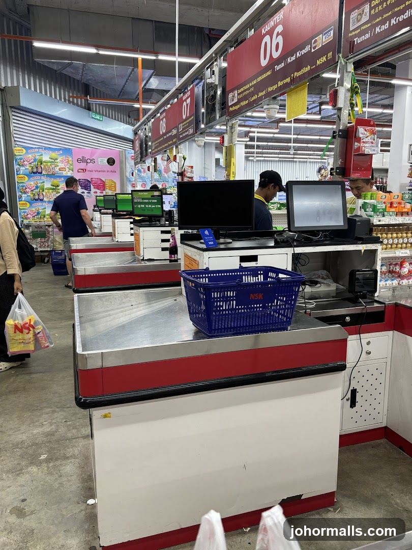 Supermarket Checkout Counters