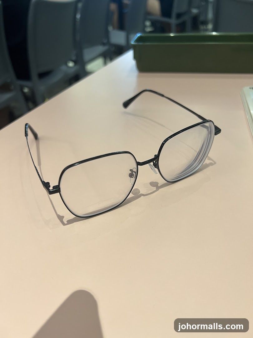 Eyeglasses on a Table