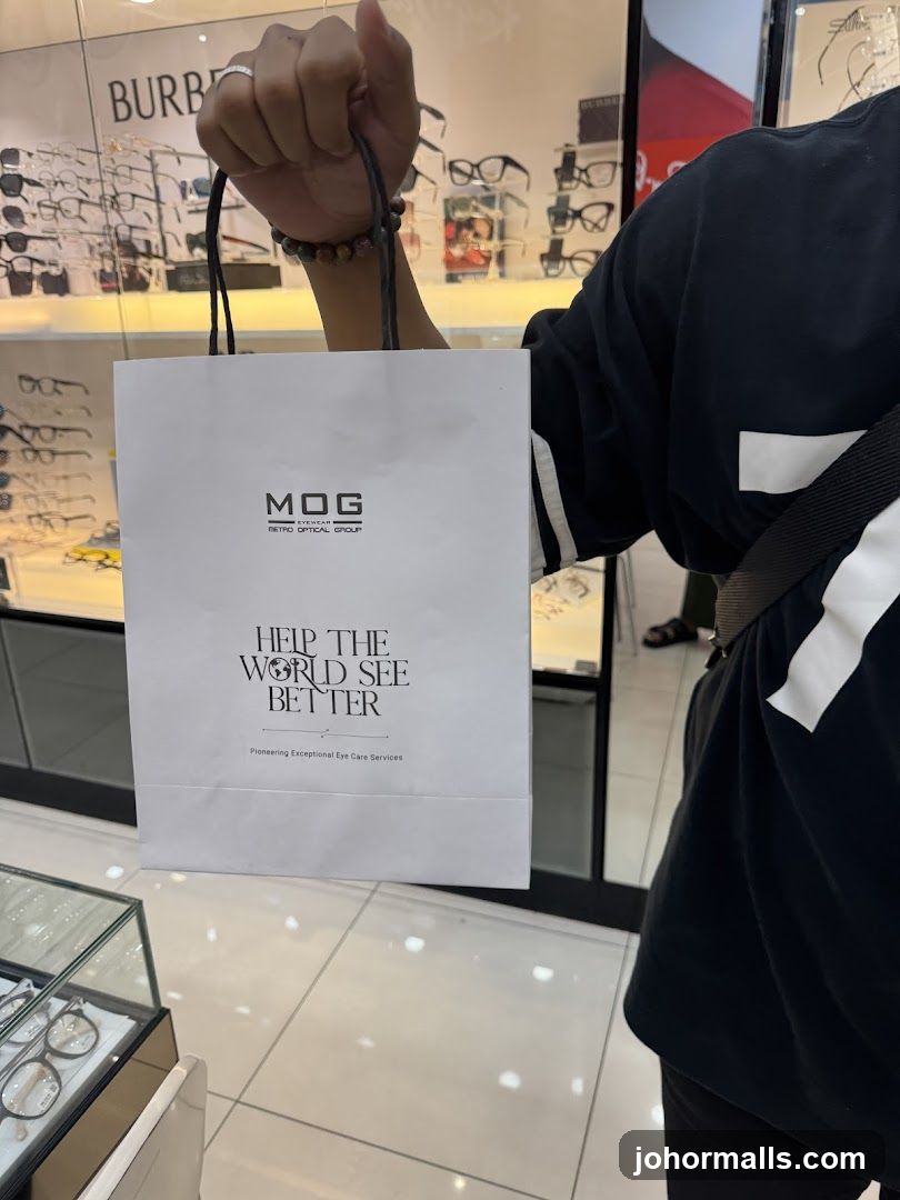 Shopping Bag from Optical Store