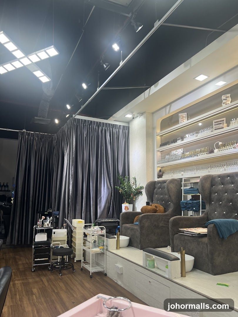 Nail Salon Interior
