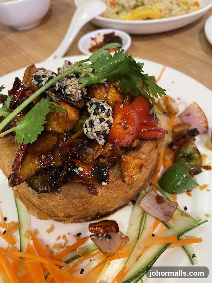 Crispy Tofu Dish with Vegetables