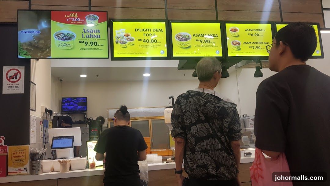 Food Menu Display