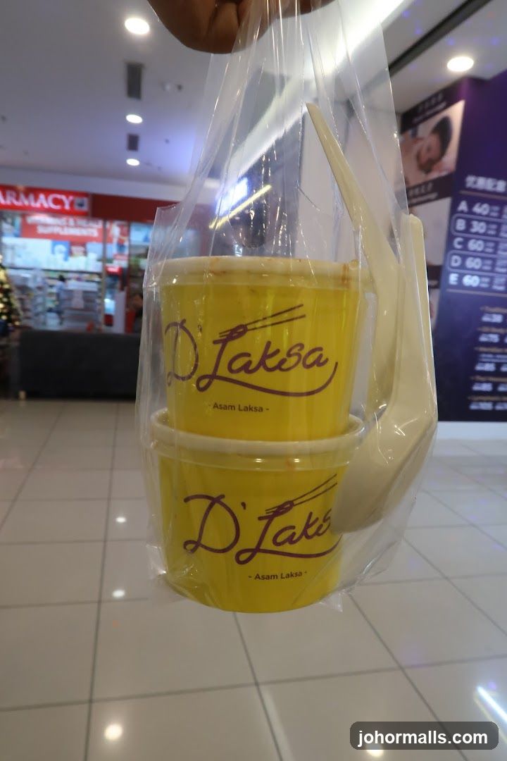 D'Laksa Takeaway Containers