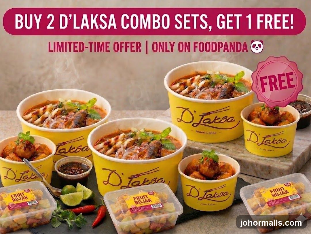 D'Laksa Combo Set Promotion