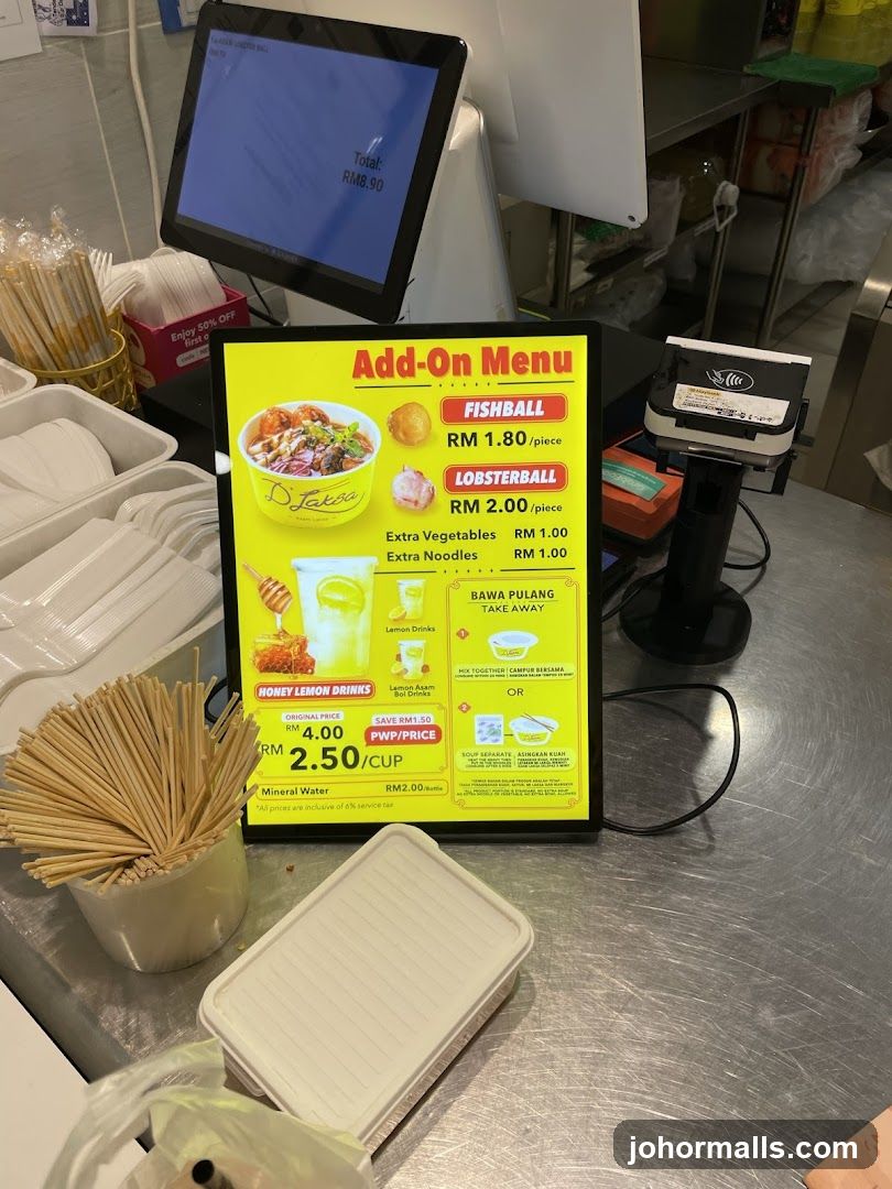 Add-On Menu