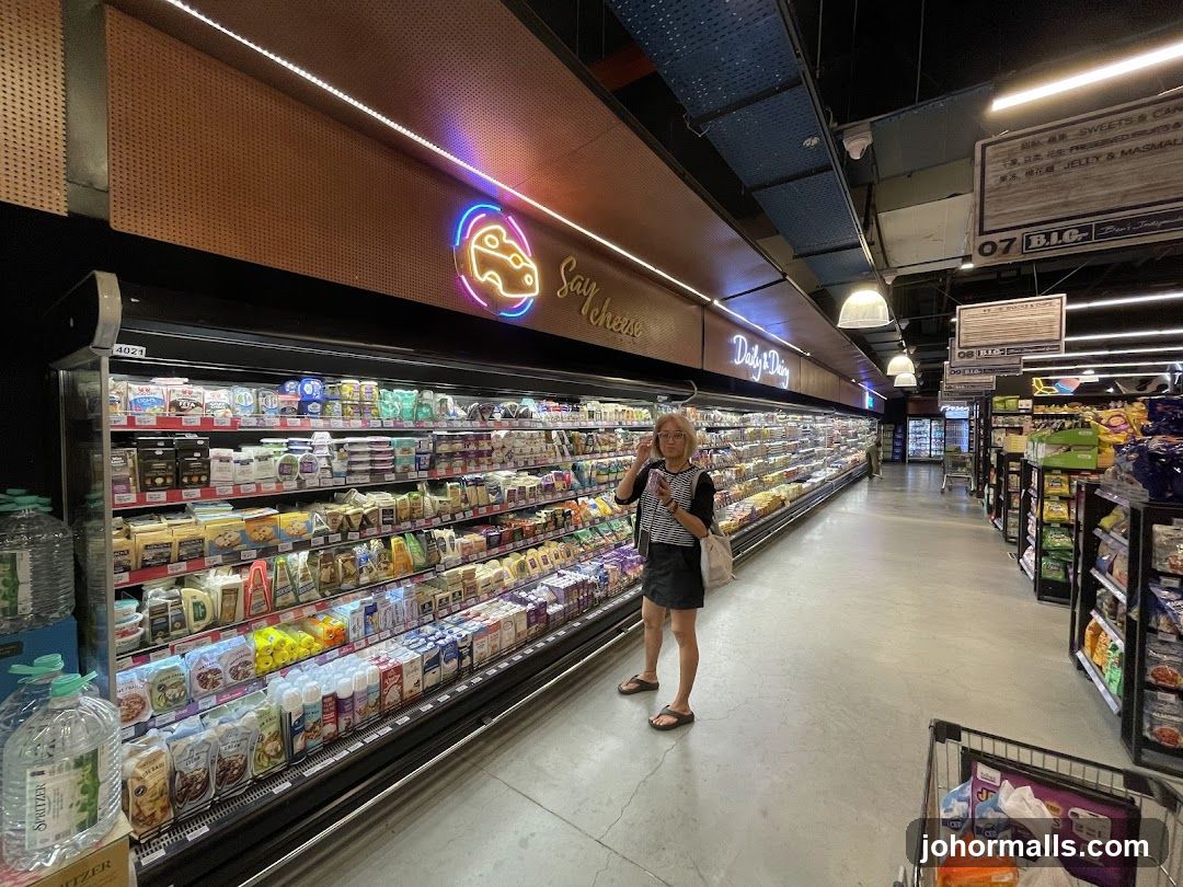 Supermarket Dairy Aisle