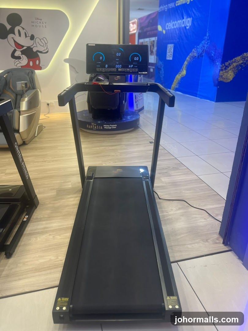 Treadmill and Massage Chair Display