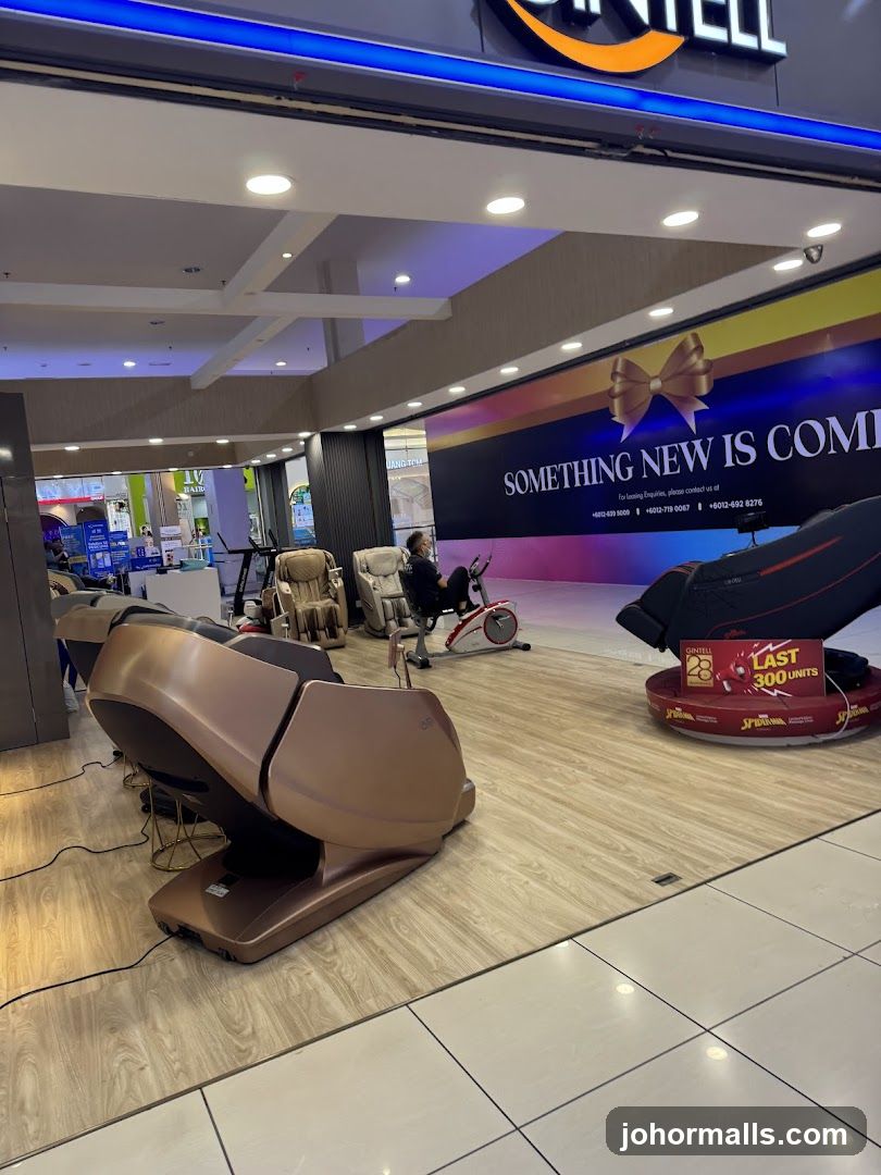 Massage Chairs Display