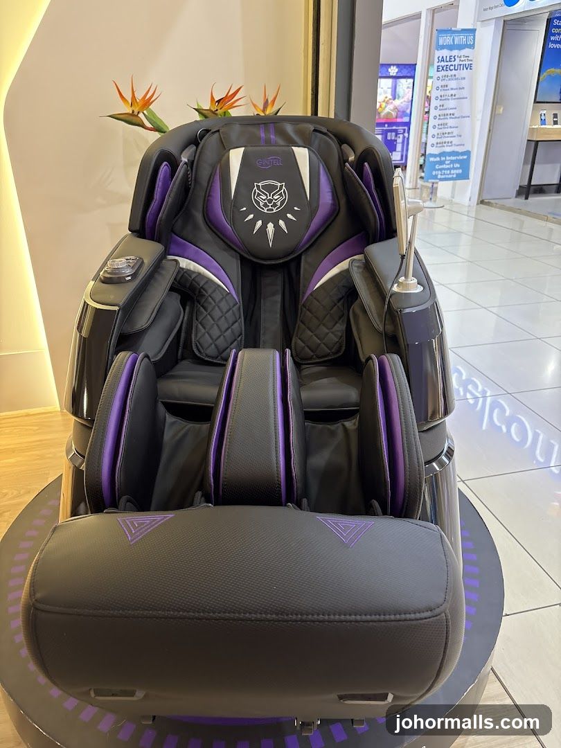 Black Panther Themed Massage Chair