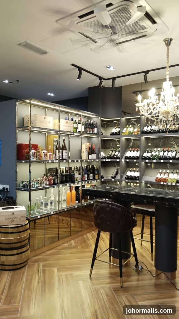 Wine and Spirits Store Interior