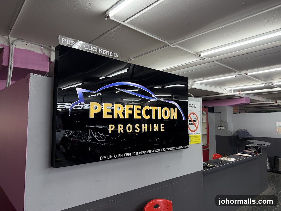 Perfection Proshine Car Wash Sign