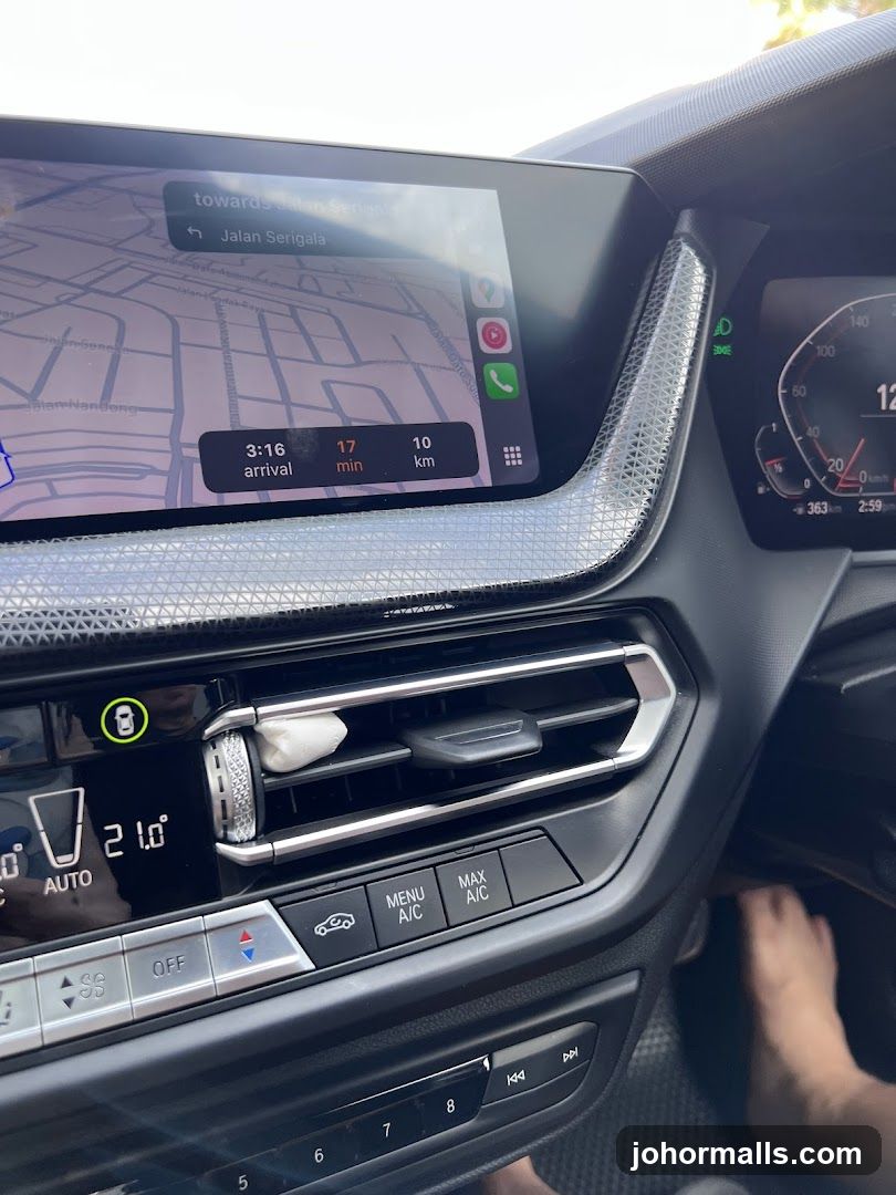 Car Interior Navigation and Climate Control