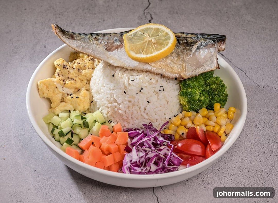 Fish and Rice Bowl