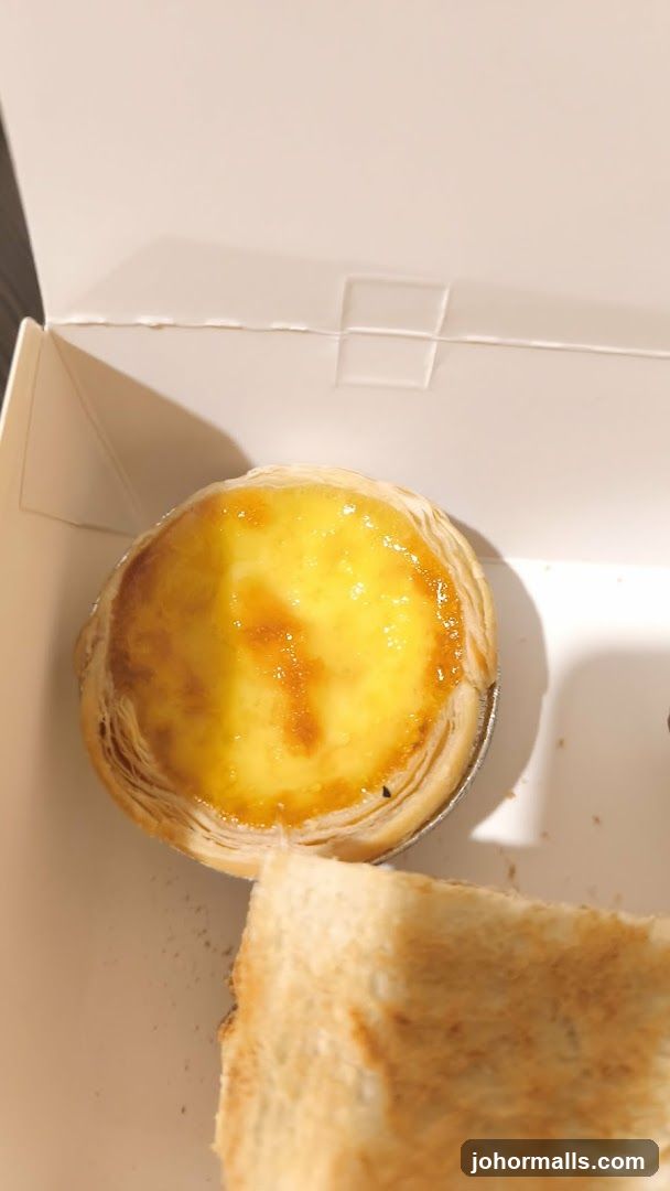Egg Tart and Toast