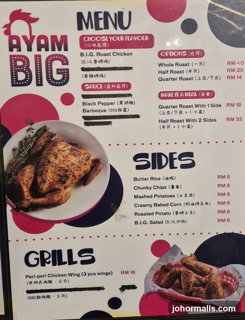 AYAM BIG MENU