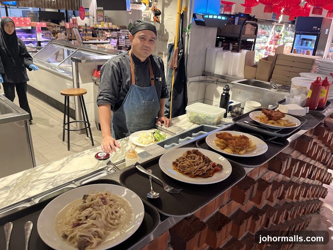 Food Service Counter