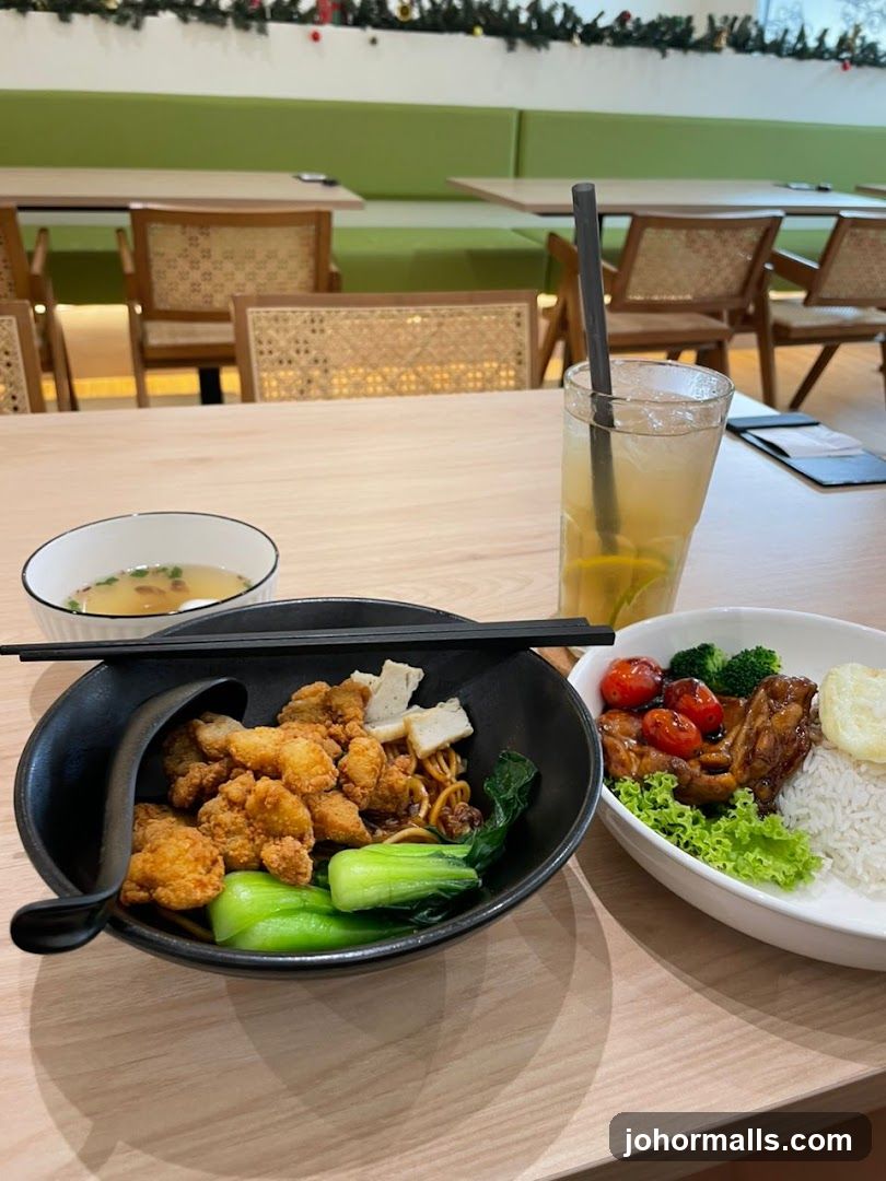 Noodles and Rice Dish