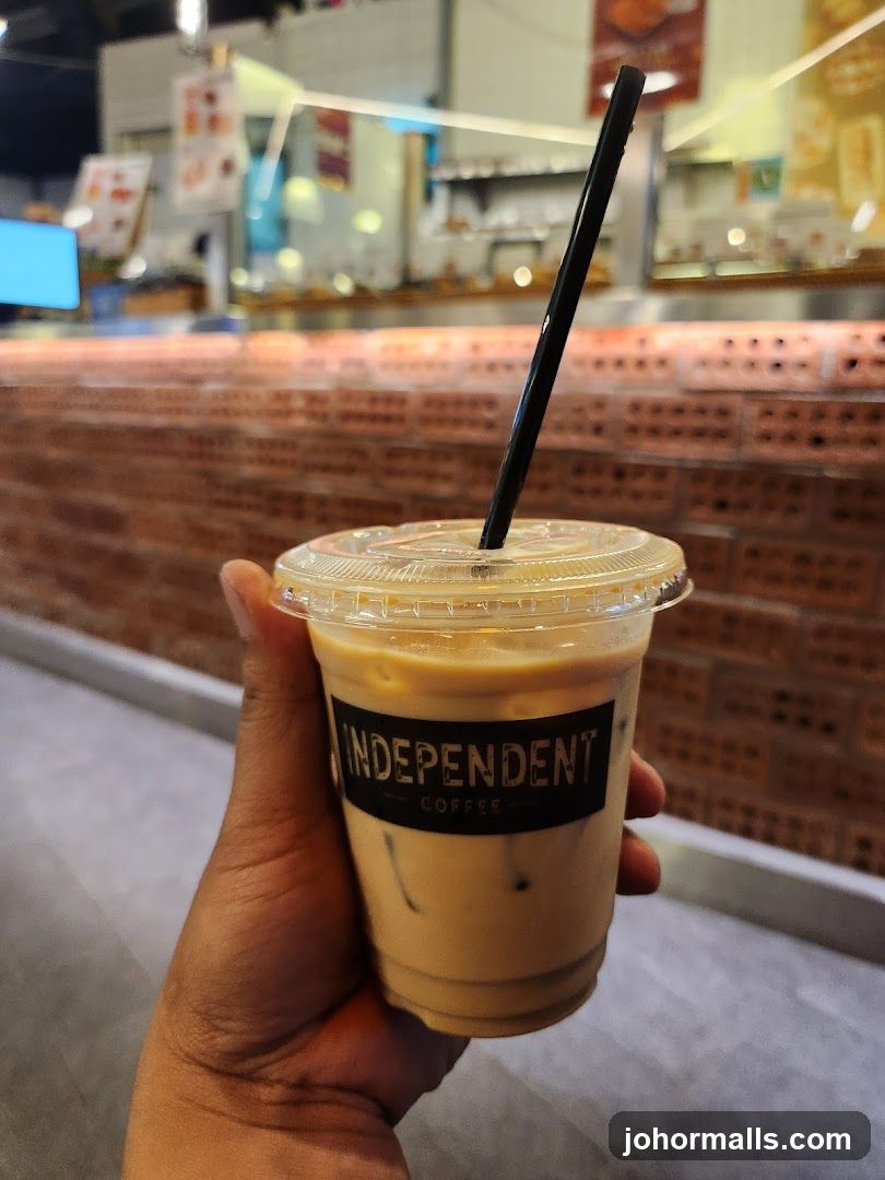 Iced Coffee with Logo