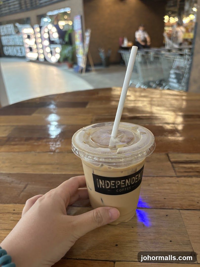 Iced Coffee at Independent Coffee