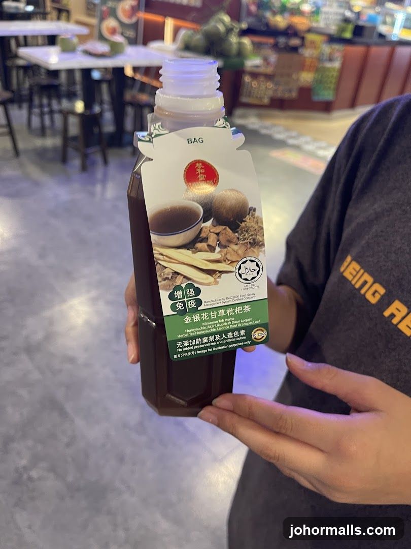 Herbal Tea Bottle