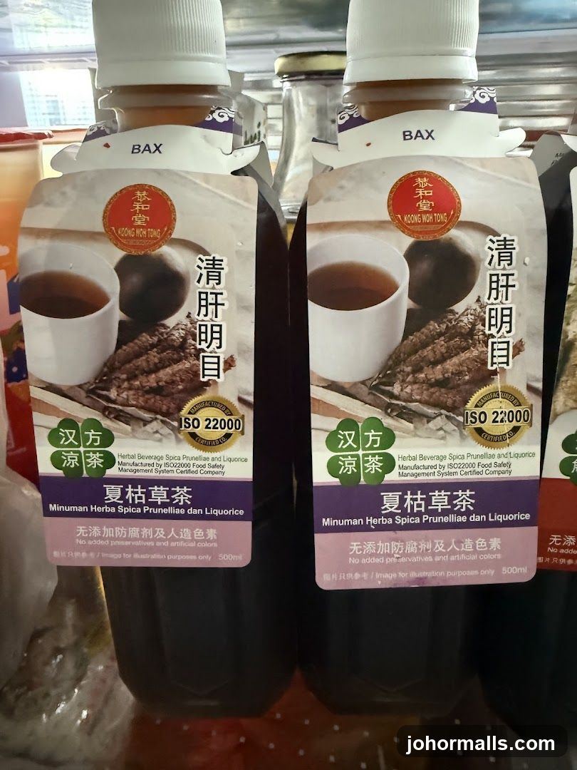 Herbal Beverage Bottles