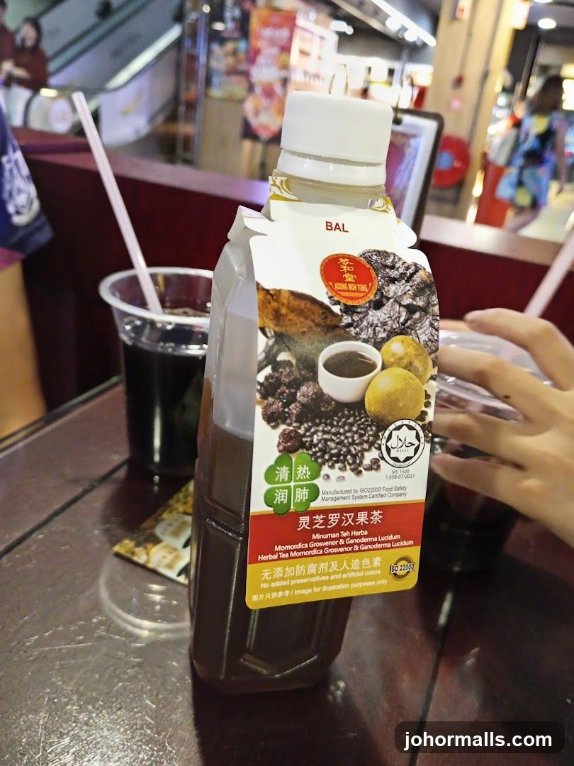Herbal Tea Bottle