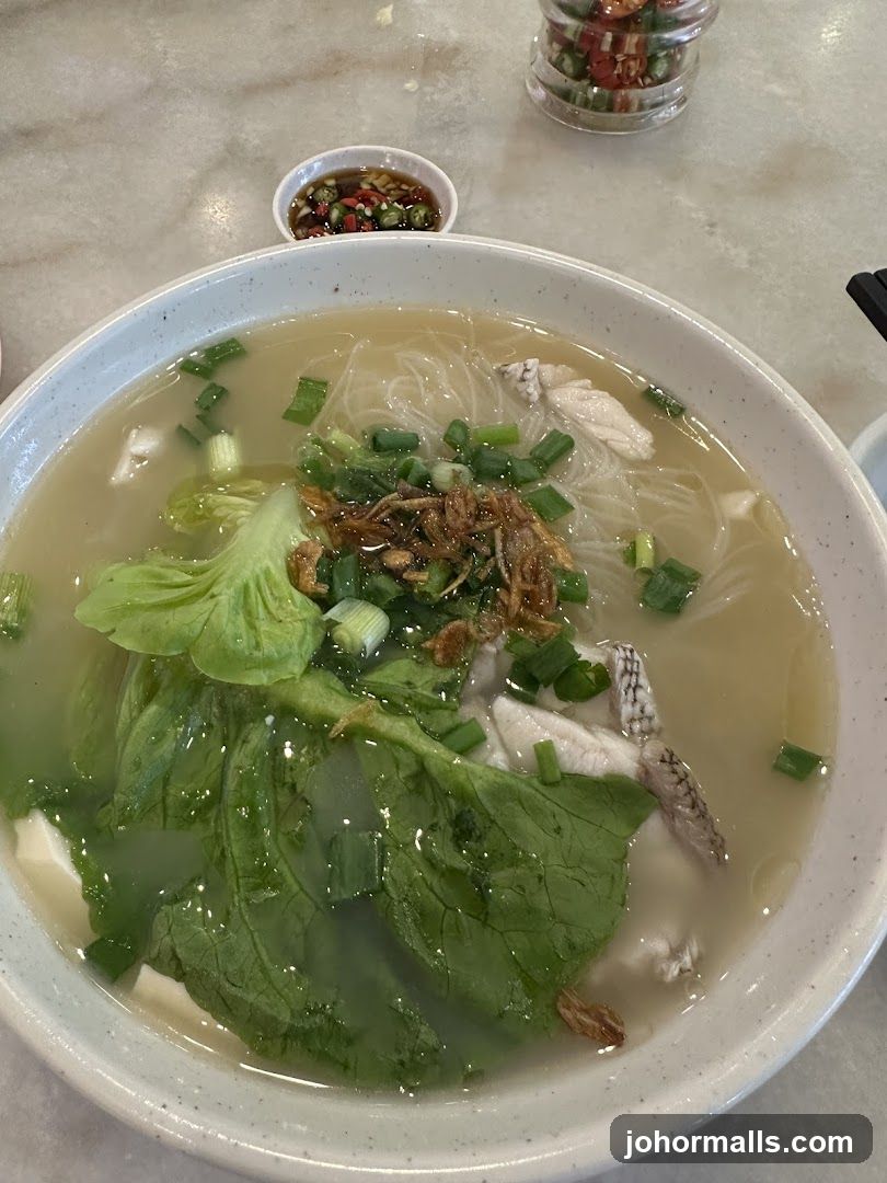 Fish Soup with Noodles
