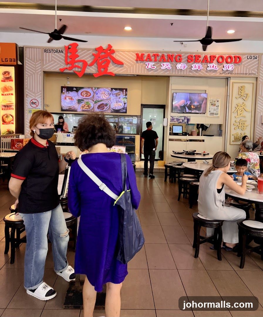 Matang Seafood Restaurant Interior