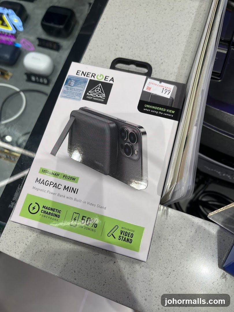 EnergEA MagPac Mini Magnetic Power Bank