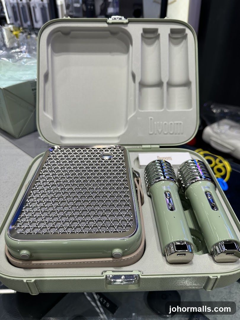 Divoom Portable Karaoke Set