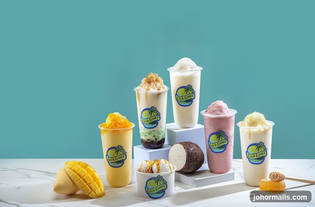 Assortment of Desserts and Drinks