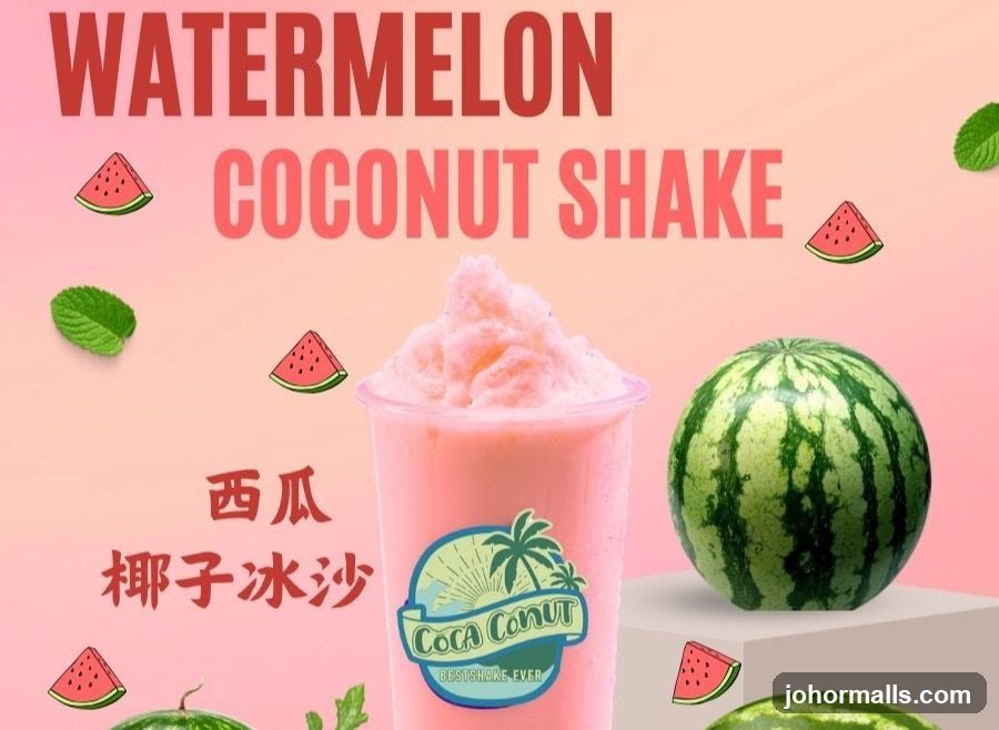 Watermelon Coconut Shake