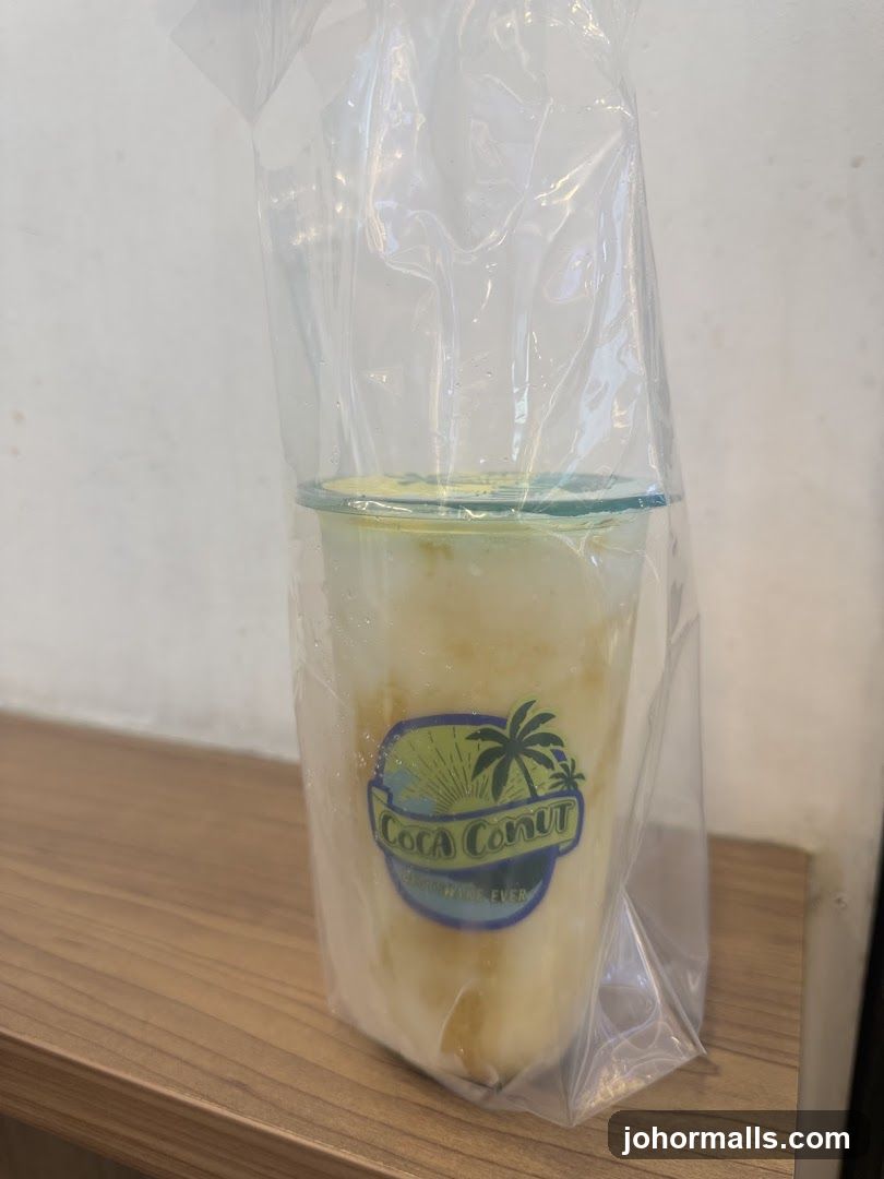 Beverage in Plastic Bag