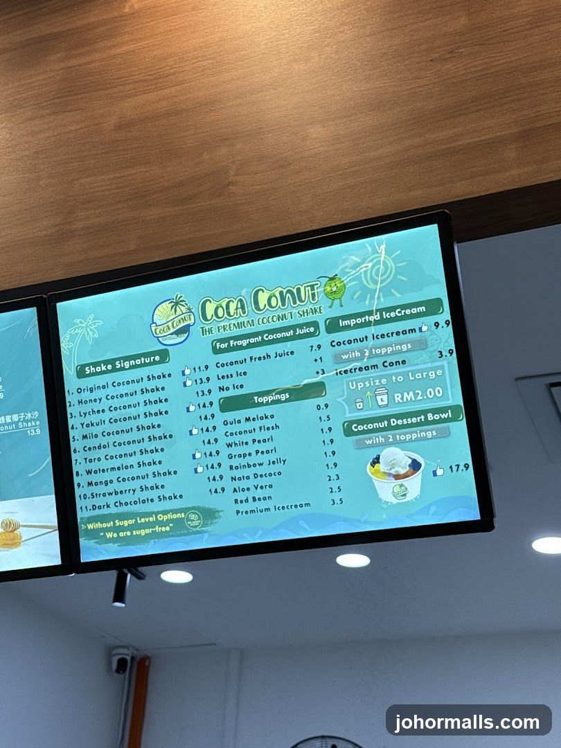 COCO CONUT THE PREMIUM COCONUT SHAKE