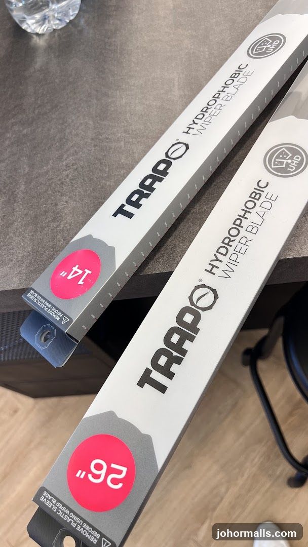 TRAPO Hydrophobic Wiper Blades