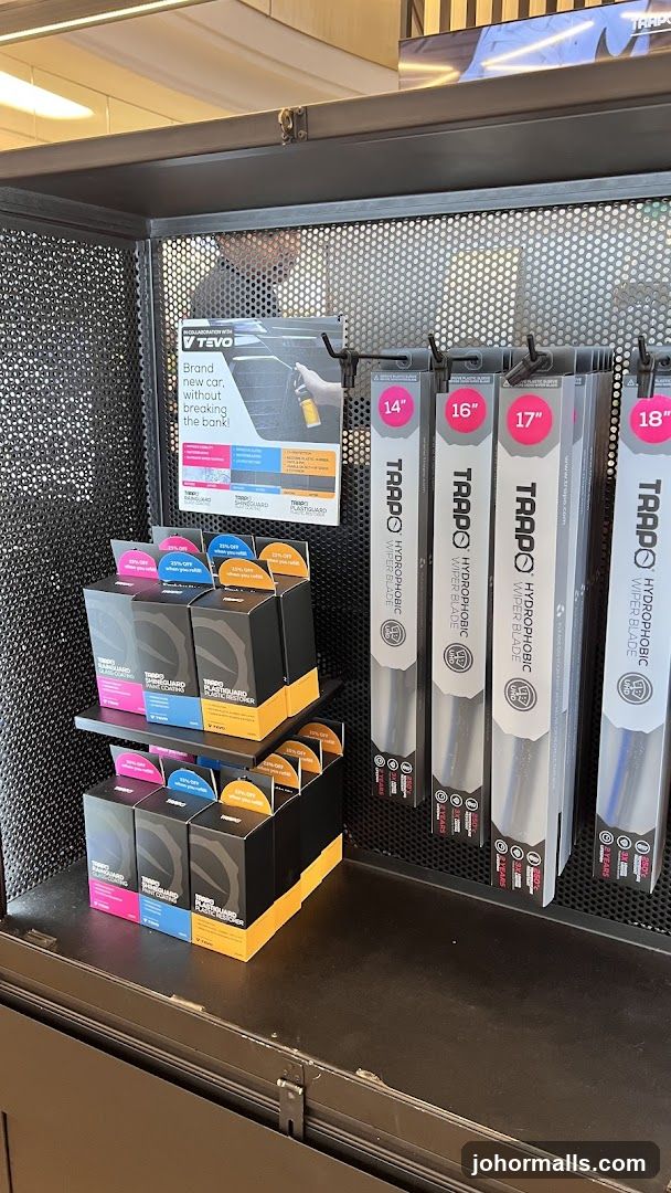 Automotive Care Products Display