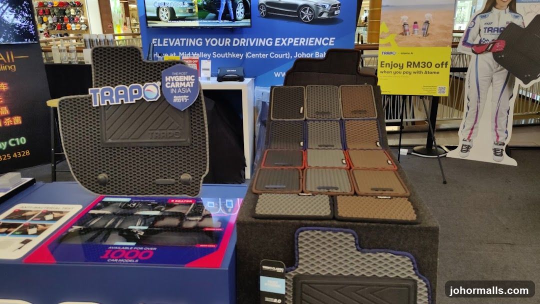 TRAPO Car Mat Display