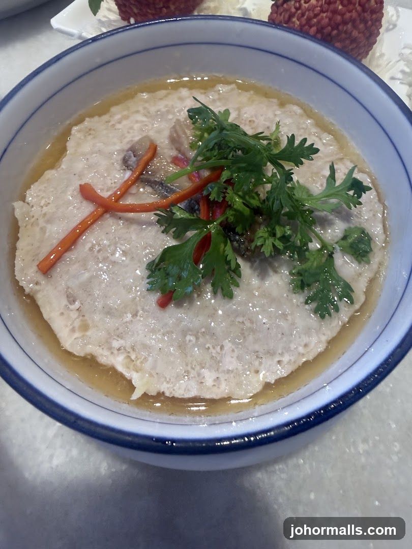 Steamed Egg Dish