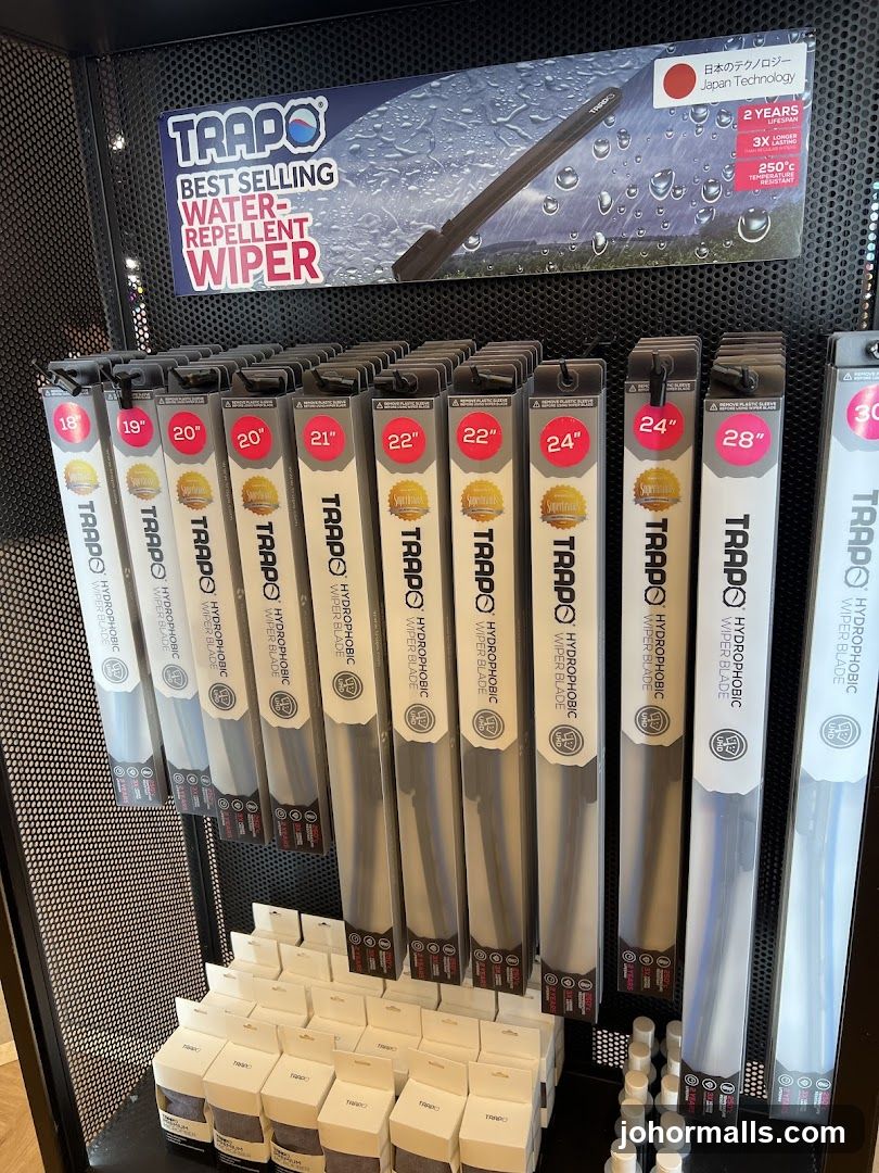 TRAPO Wiper Blades Display